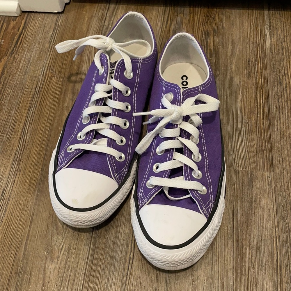 Purple Converse